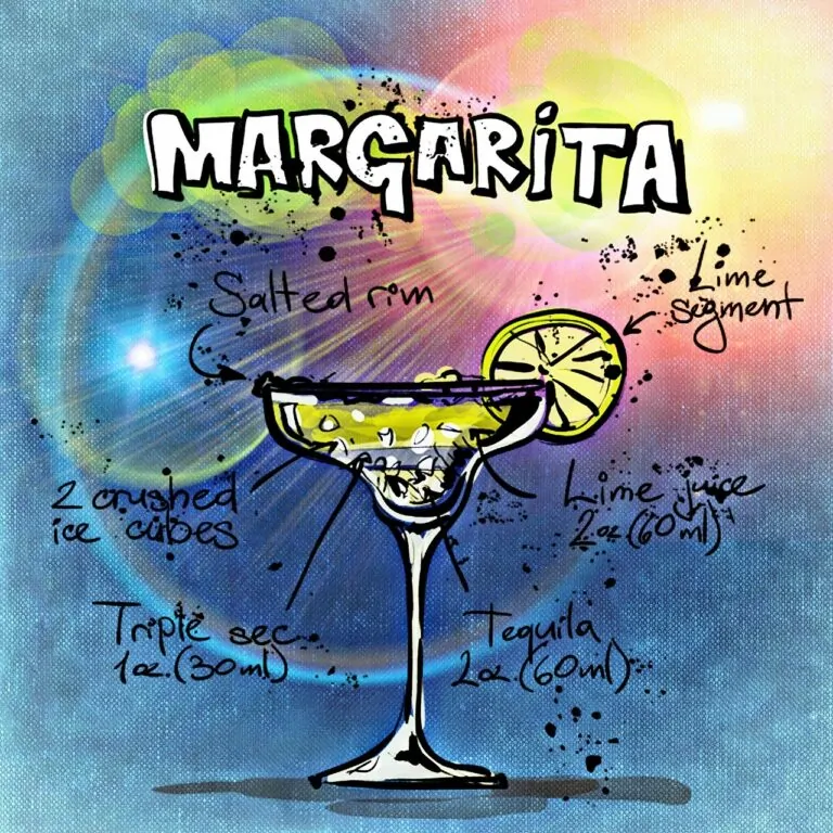 margarita, cocktail, drink